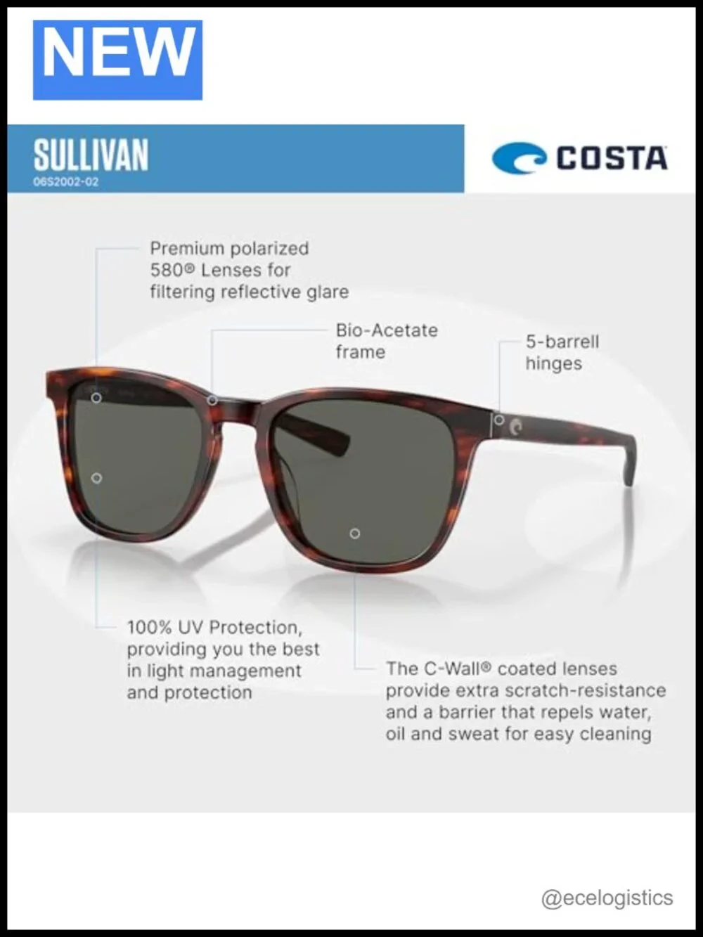 Small Frame Polarized Glass Sunglasses for Fishing With Case